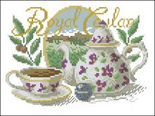 Схема вышивки крестом "Royal Ceylan"