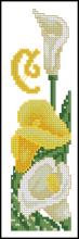 Схема вышивки крестом "Bookmark C"