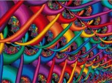 Схема вышивки крестом "Fractal 14"