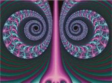 Схема вышивки крестом "Fractal 5"