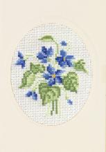 Схема вышивки крестом "Violets"