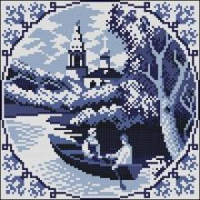 Схема вышивки крестом "Летний Сон"