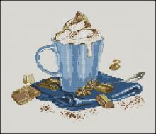 Схема вышивки крестом "Chocolat"
