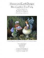 Схема вышивки "mrs gopher's tea party"