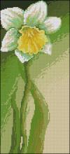 Схема вышивки крестом "Dignified Narcissus"
