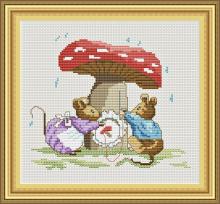 Схема вышивки крестом "Rainy Days"