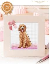 Схема вышивки крестом "Goldendoodle"
