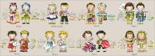 Схема вышивки крестом "World Collection"