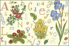 Схема вышивки крестом "Spring Floral"