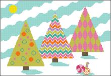 Схема вышивки крестом "Sweet Treats"