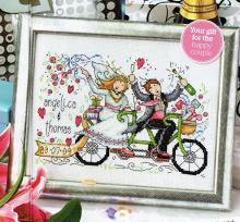 Схема вышивки крестом "Tandem Wedding"