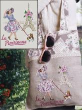 Схема вышивки крестом "La Belle Parisienne"
