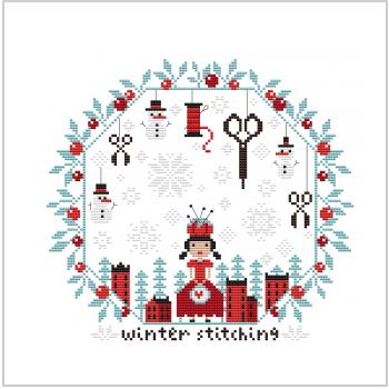 Схема вышивки крестом "Winter Stitching"