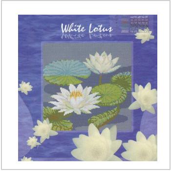 Схема вышивки "White Lotus"