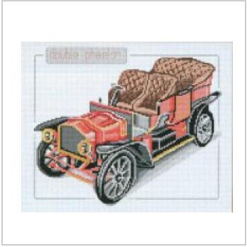 Схема вышивки крестом "Двойной фаэтон"