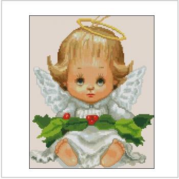 Схема вышивки крестом "Angel Baby"