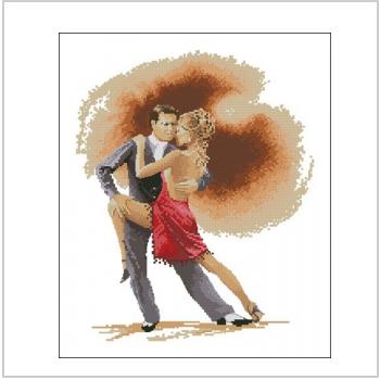 Схема вышивки крестом "Argentine Tango"