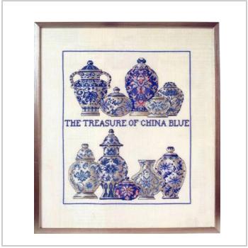 Схема вышивки "The Treasure of China Blue"