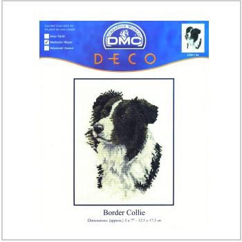 Схема вышивки "DMC BK136 Border Collie"