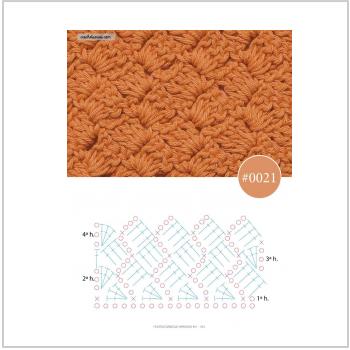 Простой узор крючком 0025