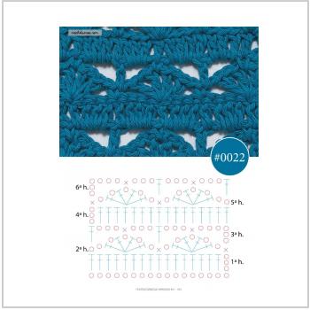 Простой узор крючком 0026