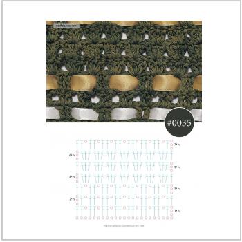 Простой узор крючком крючком 0040