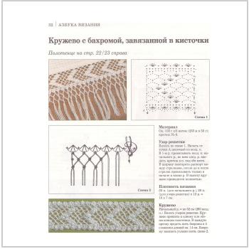 Кружево крючком - схема 34