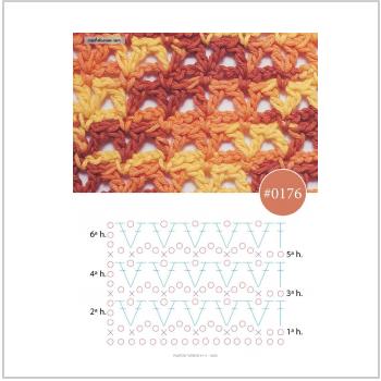 Плотный узор крючком 81