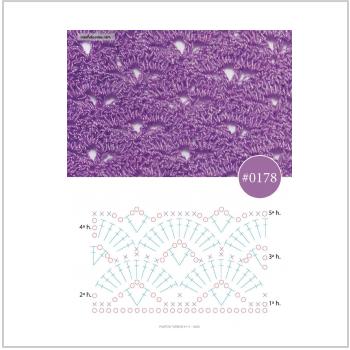Плотный узор крючком 83