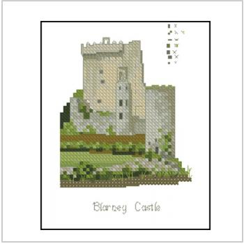 Схема вышивки крестом "Ireland  Blarney Castle"