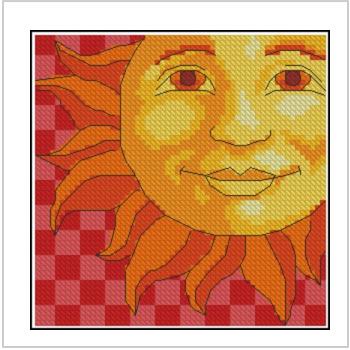 Схема вышивки крестом "Sun Fun"