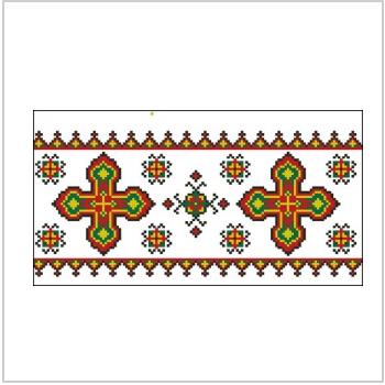 Схема вышивки крестом "Узор Дмитрия Блажейовського"