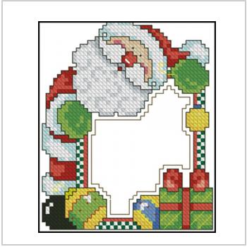 Схема вышивки крестом "Cristmas Photo Frame"