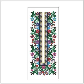 Схема вышивки крестом "Вишиванка 60 (борщівські вишиванки)"