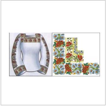 Схема вышивки крестом "Сорочка жіноча Розквіт літа"