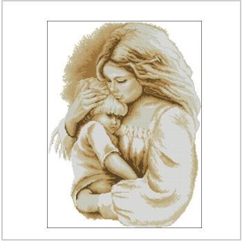 Схема вышивки крестом "Материнская Любовь"