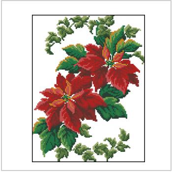 Схема вышивки "CSCollection The First Poinsettia"