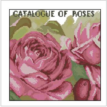 Схема вышивки "Cataloque of Rosec - pink"