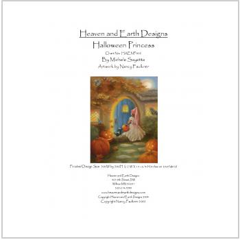 Схема вышивки "Halloween Princess"