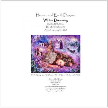 Схема вышивки "Josephine Wall HAEJW-1028 Winter dreaming"