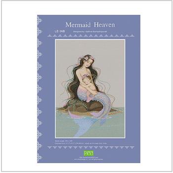 Схема вышивки "LE-36B Mermaid Heaven Chart Book"