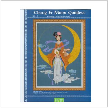 Схема вышивки "LE-37F Chang Er Moon Goddess Chart Book"