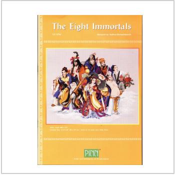 Схема вышивки "LE-37W The Eight Immortals Chart Book"