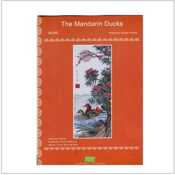 Схема вышивки "LE-57L The Mandarin Ducks Chart Book"