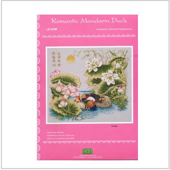 Схема вышивки "LE-57M Romantic Mandarin Duck Chart Book"