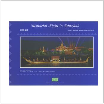 Схема вышивки "LEA-43D Memorial night in Bangkok Chart Book"