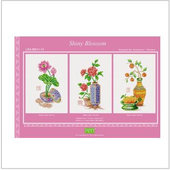 Схема вышивки "LEA-BD11-13 Shiny Blossom Chart Book"