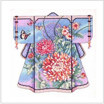 Схема вышивки "Janlyn - Oriental Kimono"