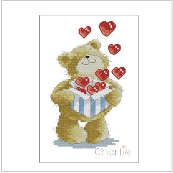 Схема вышивки крестом "From Charlie With Love"