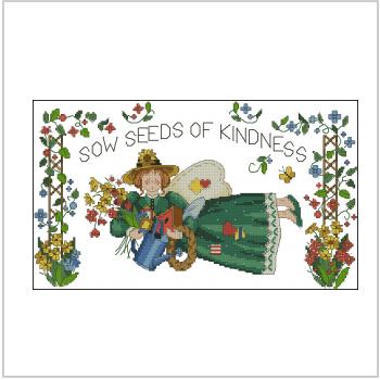 Схема вышивки крестом "Sow Seeds Of Kindness"